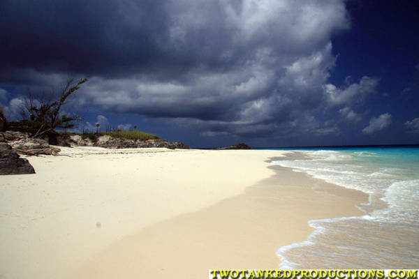 North West point on Little San Salvador Bahamas
