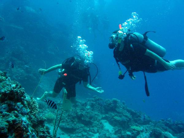 Daughter first dive and Great Buoyancy in 5 minutes