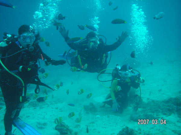 Me and my dive buddies!