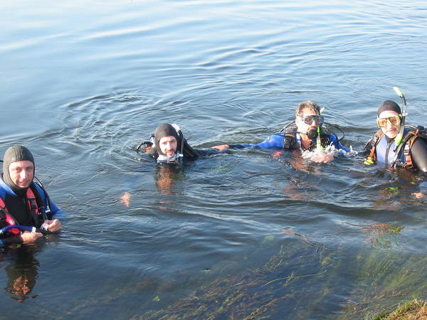 Buceo en los Esteros del Ibera, Corrientes