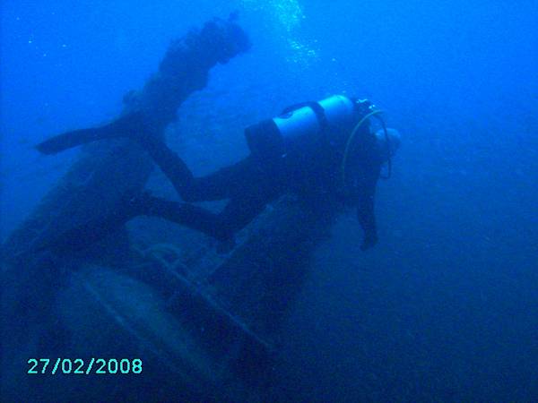 Mike at the Conning Tower