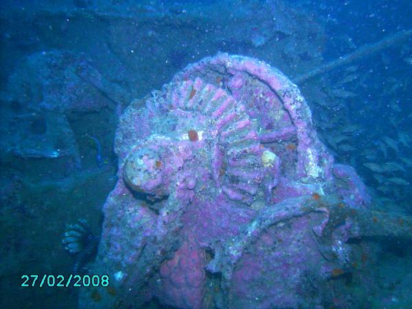 Windlass on the U-352