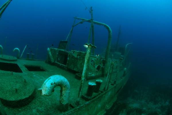 SG-115 Boat Wreck